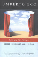 Copertina di Kant and the Platypus