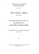 Copertina di Job Family Series