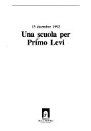 Copertina di Una scuola per Primo Levi