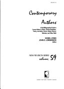 Copertina di Contemporary Authors