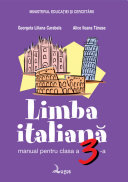 Copertina di Limba italiană. Manual pentru clasa a III-a