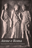 Copertina di Atene e Roma