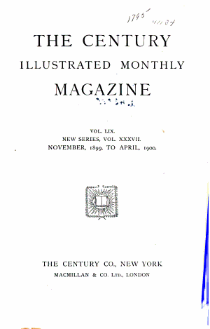 Copertina di The Century Illustrated Monthly Magazine