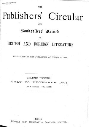 Copertina di The Publisher