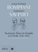 Copertina di Scrivere fino in fondo. Lettere 1941-1952