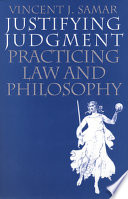 Copertina di Justifying Judgment