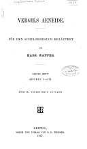 Copertina di Vergils Aeneide