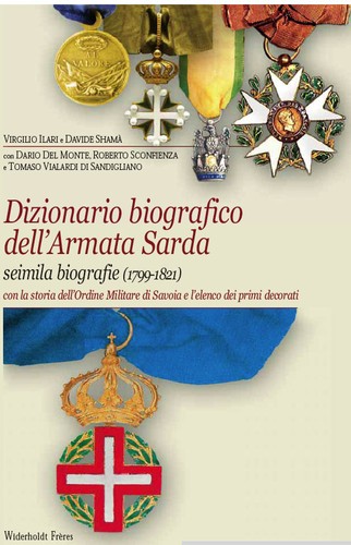 Copertina di Dizionario biografico dell'Armata sarda
