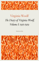 Copertina di The Diary of Virginia Woolf, Volume I: 1915-1919