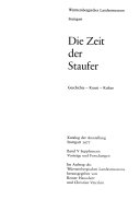 Copertina di Die Zeit der Staufer
