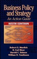 Copertina di Business Policy and Strategy
