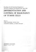 Copertina di Differentiation and control of malignancy of tumor cells