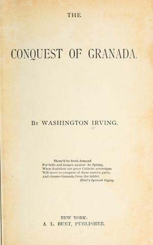Copertina di The conquest of Granada