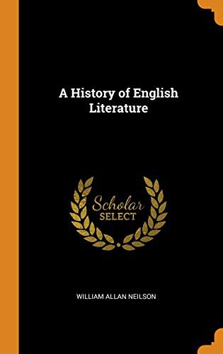 Copertina di A History of English Literature