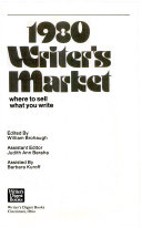 Copertina di Writer's Market 1980