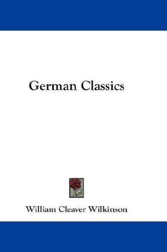 Copertina di German Classics