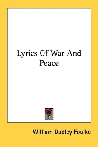 Copertina di Lyrics Of War And Peace