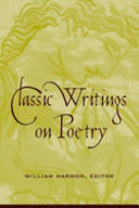 Copertina di Classic Writings on Poetry