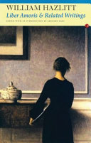 Copertina di Liber Amoris and Related Writings
