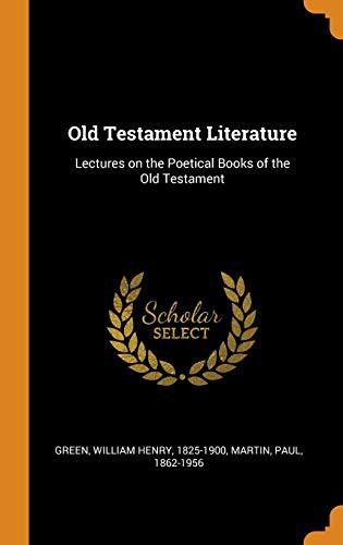 Copertina di Old Testament Literature