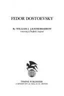 Copertina di Fedor Dostoevsky
