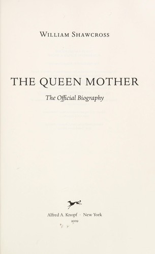 Copertina di The Queen Mother