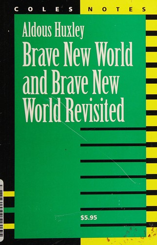 Copertina di Huxley, Brave New World and Brave New World Revisited