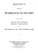 Copertina di Marriage of Figaro
