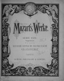 Copertina di Wolfgang Amadeus Mozart's Werke