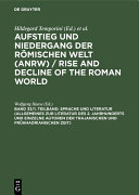 Copertina di Sprache und Literatur (Allgemeines zur Literatur des 2. Jahrhunderts und einzelne Autoren der trajanischen und frühhadrianischen Zeit)