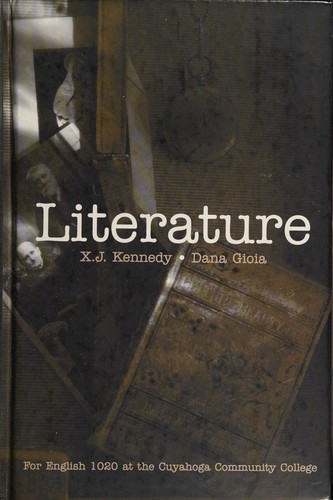 Copertina di Literature, For English 1020 at the Cuyahoga Community College