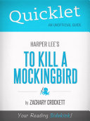 Copertina di Quicklet on To Kill a Mockingbird by Harper Lee
