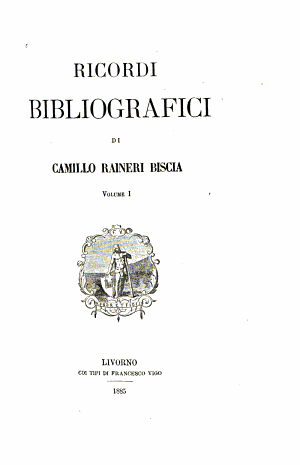 Copertina di Ricordi bibliografici