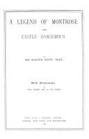 Copertina di A legend of Montrose, and Castle Dangerous. With illustr. by W. Paget and A. de Parys