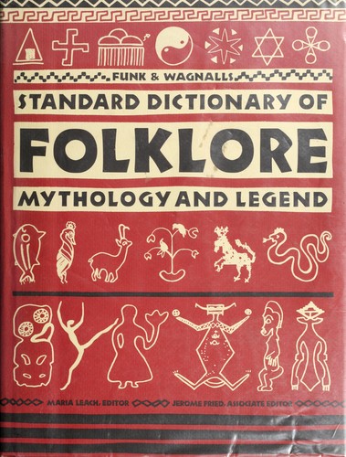 Copertina di Funk & Wagnalls standard dictionary of folklore, mythology, and legend