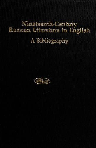 Copertina di Nineteenth-century Russian literature in English