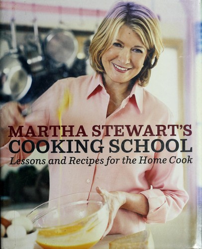 Copertina di Martha Stewart's cooking school