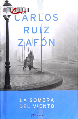 Copertina di La sombra del viento
