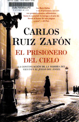 Copertina di El prisionero del cielo