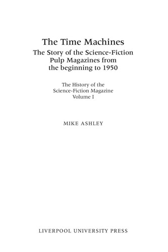 Copertina di The history of the science-fiction magazine