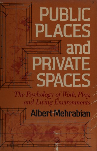 Copertina di Public places and private spaces