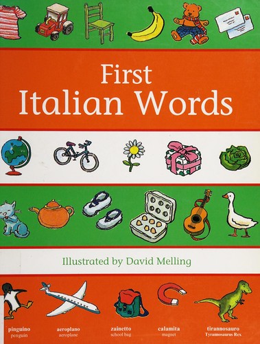 Copertina di First Italian words