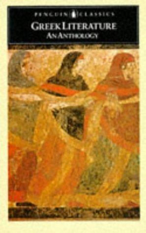 Copertina di Greek Literature: An Anthology