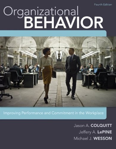 Copertina di Organizational behavior