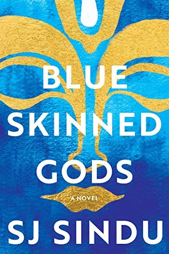 Copertina di Blue-Skinned Gods