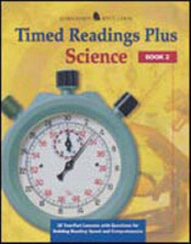Copertina di Timed readings plus in science