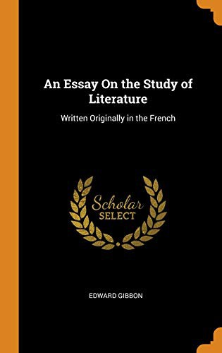 Copertina di An Essay on the Study of Literature