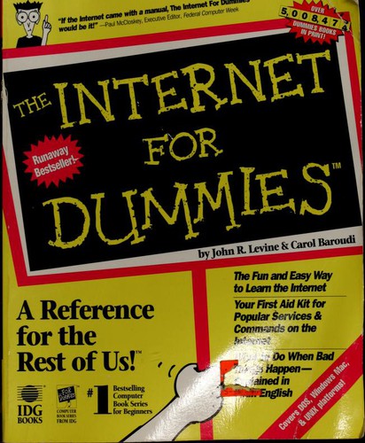 Copertina di The Internet for Dummies