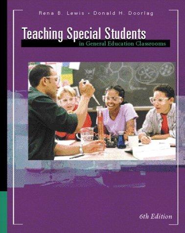 Copertina di Teaching special students in general education classrooms