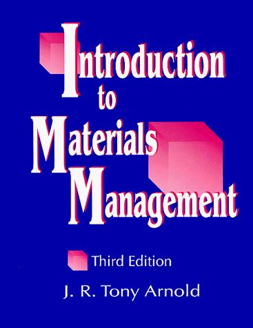 Copertina di Introduction to materials management
